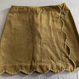 Scalloped Hem Size XS Skirt